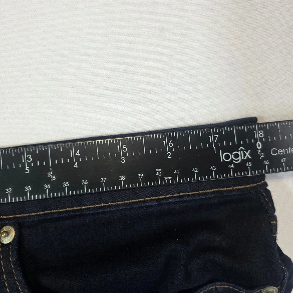 Levis 511 Slim Fit Jeans Mens 36x31 Dark Indigo Blue Denim Pants 04511-1652